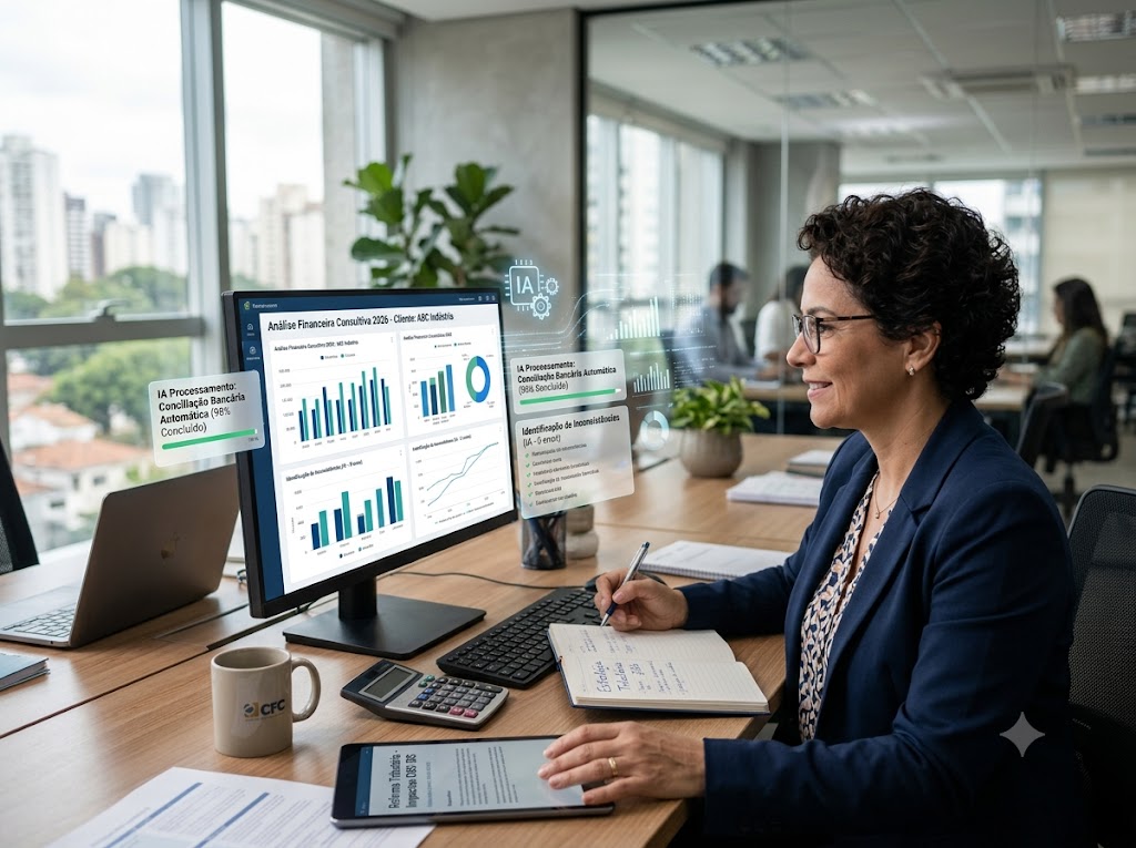 Inteligência Artificial na Contabilidade: o Contador Vai Ser Substituído?